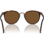 PO3210S, Havana/Brown Polarised Glass Lenses 54 Eye Size