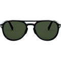 PO3235S, Black/Green Glass Lenses