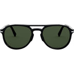 PO3235S, Black/Green Glass Lenses