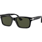 PO3272S, Black/Green Glass Lenses 53 Eye Size