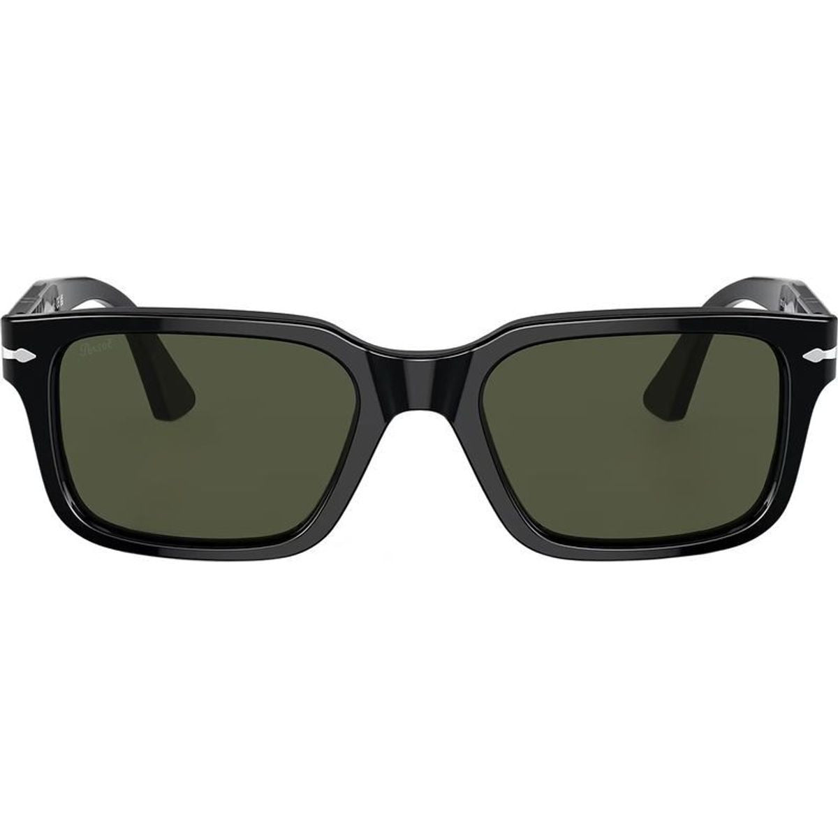 PO3272S, Black/Green Glass Lenses 55 Eye Size