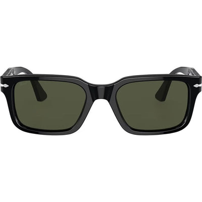 PO3272S, Black/Green Glass Lenses 55 Eye Size
