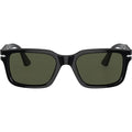 PO3272S, Black/Green Glass Lenses 53 Eye Size