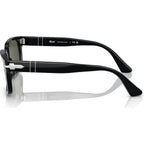 PO3272S, Black/Green Glass Lenses 53 Eye Size