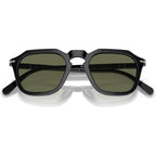 PO3292S, Black/Green Polarised Glass Lenses 50 Eye Size