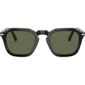PO3292S, Black/Green Polarised Glass Lenses 50 Eye Size