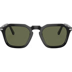PO3292S, Black/Green Polarised Glass Lenses 50 Eye Size