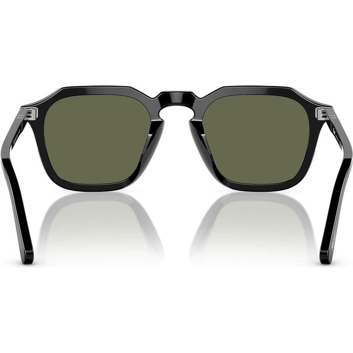 PO3292S, Black/Green Polarised Glass Lenses 50 Eye Size