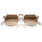 PO3292S, Transparent Brown/Brown Clear Gradient Glass Lenses
