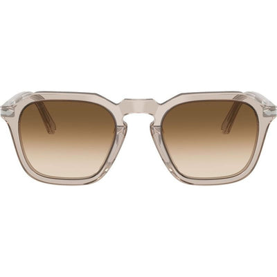 PO3292S, Transparent Brown/Brown Clear Gradient Glass Lenses
