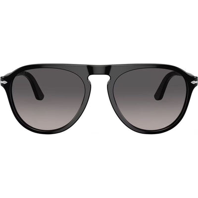 PO3302S, Black/Grey Gradient Polarised Glass Lenses