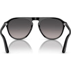 PO3302S, Black/Grey Gradient Polarised Glass Lenses