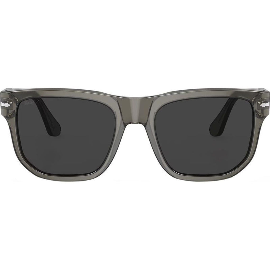 PO3306S, Opal Smoke/Dark Grey Polarised Glass Lenses 55 Eye Size