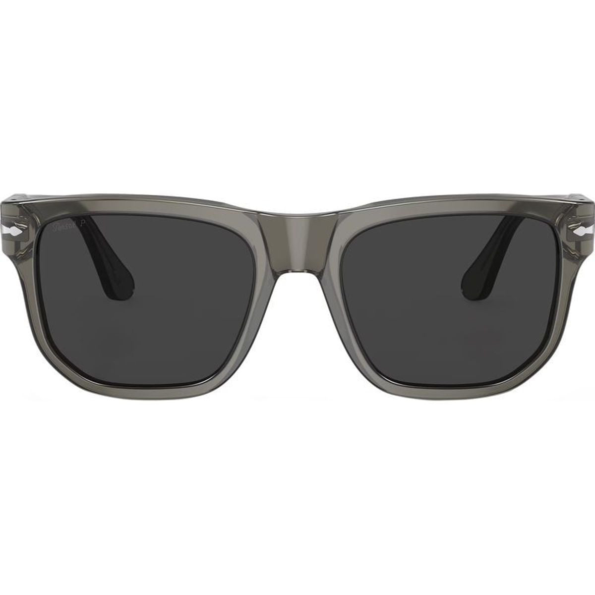 PO3306S, Opal Smoke/Dark Grey Polarised Glass Lenses 55 Eye Size