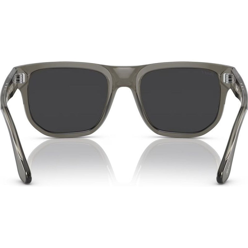 PO3306S, Opal Smoke/Dark Grey Polarised Glass Lenses 55 Eye Size