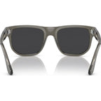 PO3306S, Opal Smoke/Dark Grey Polarised Glass Lenses 55 Eye Size