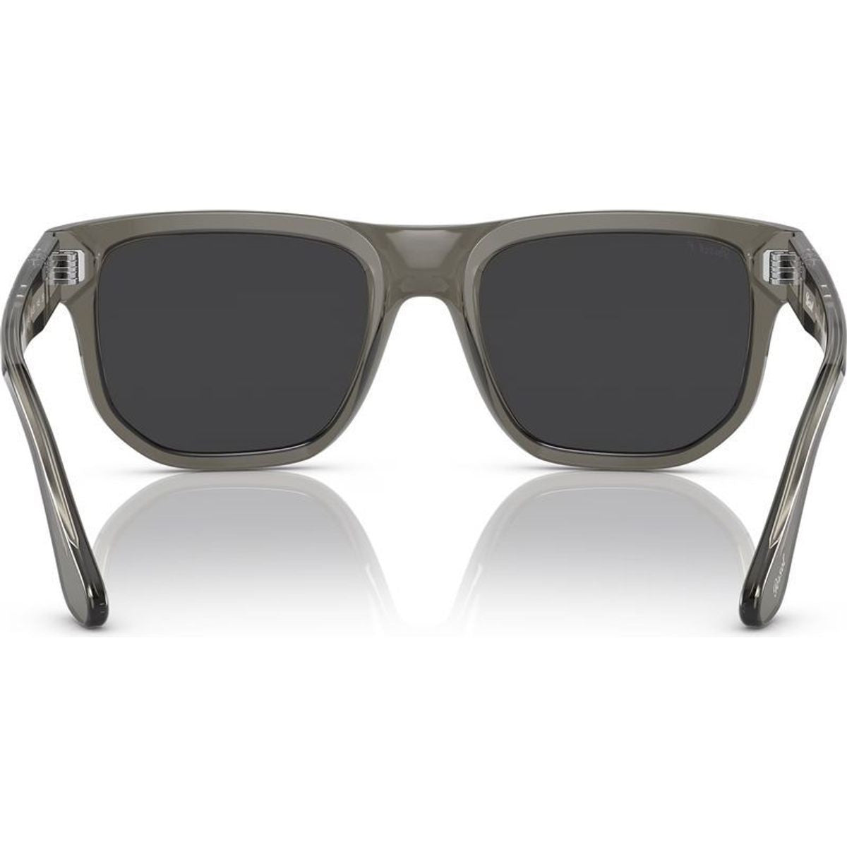 PO3306S, Opal Smoke/Dark Grey Polarised Glass Lenses 55 Eye Size