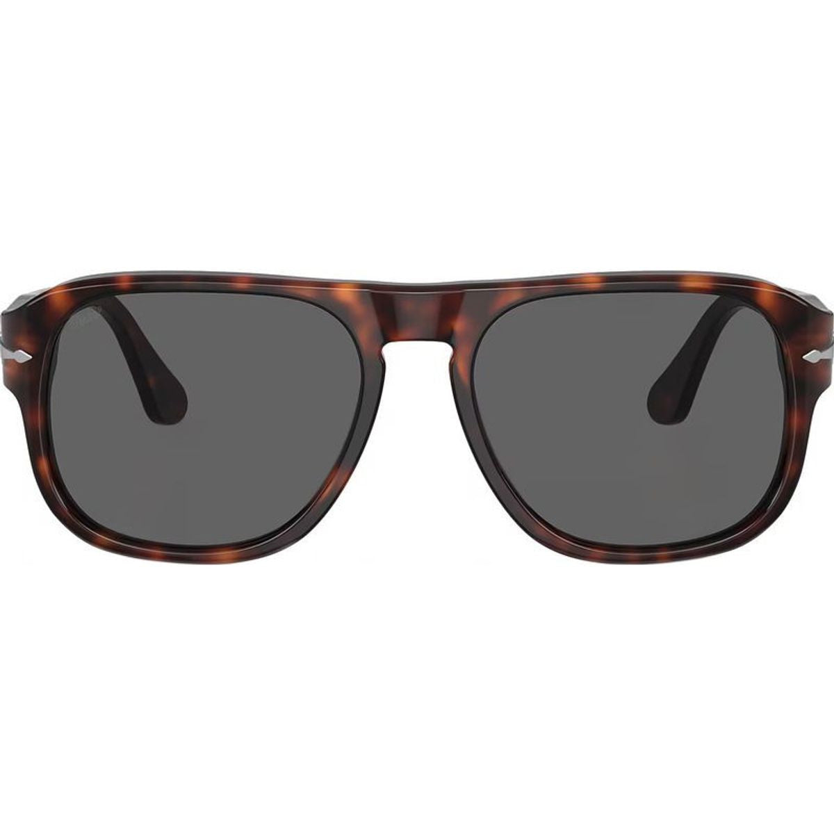 PO3310S, Havana/Black Glass Lenses 57 Eye Size