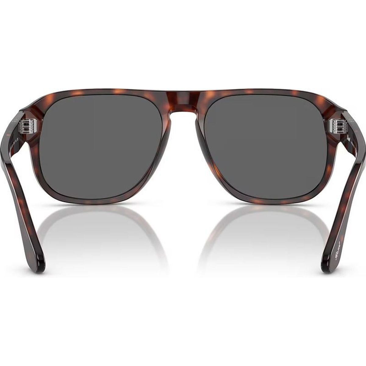 PO3310S, Havana/Black Glass Lenses 57 Eye Size