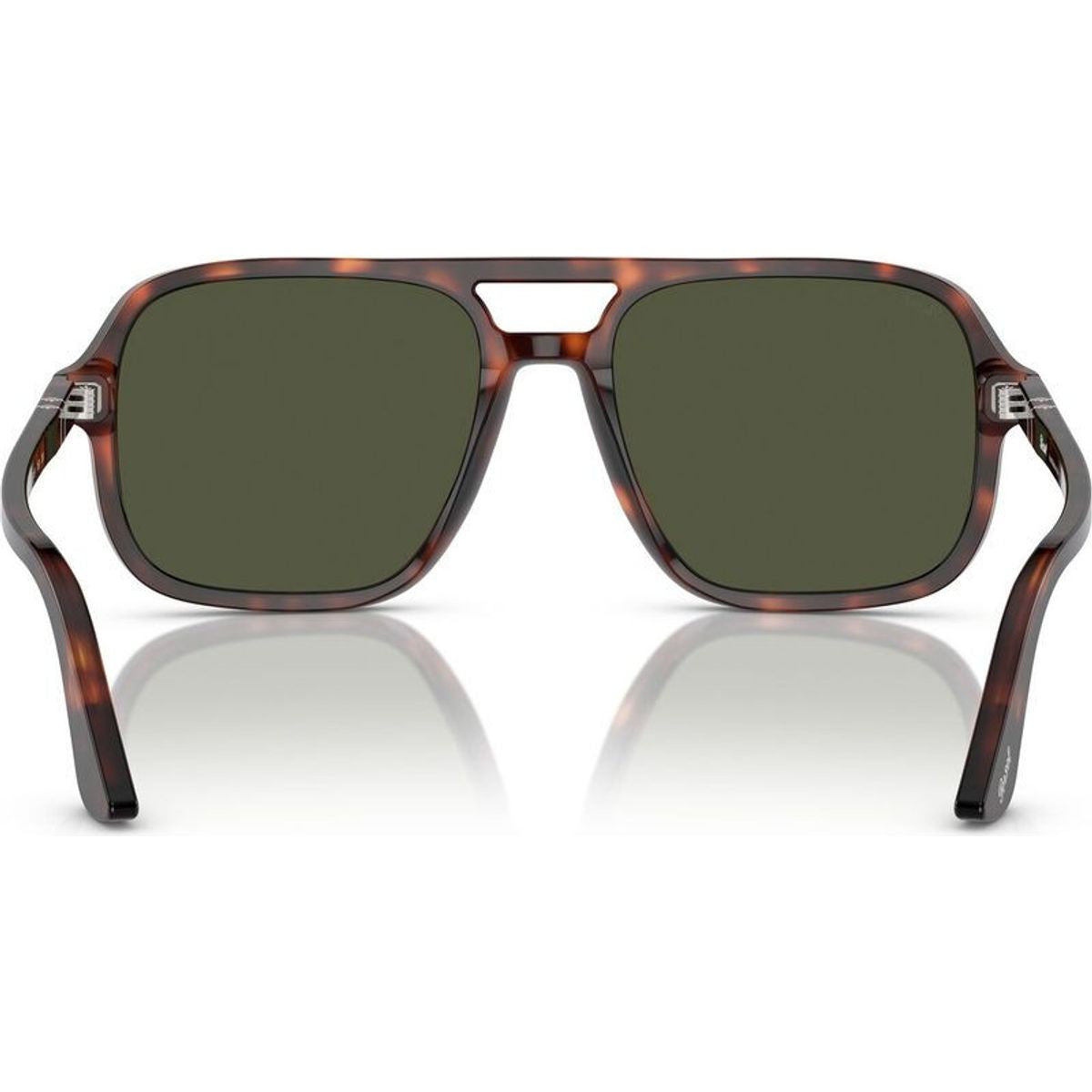 PO3328S, Havana/Green Glass Lenses 55 Eye Size