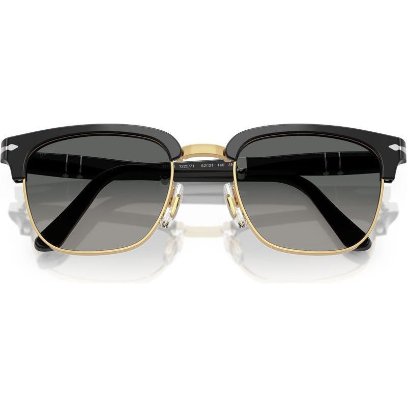 PO3375S, Black/Grey Gradient Glass Lenses 52 Eye Size