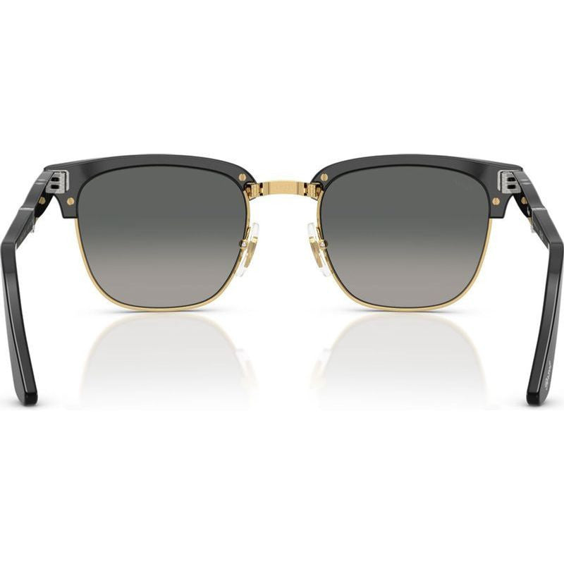 PO3375S, Black/Grey Gradient Glass Lenses 52 Eye Size