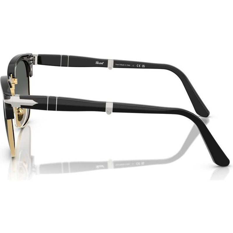 PO3375S, Black/Grey Gradient Glass Lenses 52 Eye Size