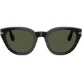 PO3379S, Black/Green Glass Lenses 51 Eye Size
