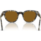 PO3379S, Brown Tortoise/Brown Glass Lenses 51 Eye Size