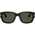 PO3380S, Black/Green Glass Lenses 52 Eye Size