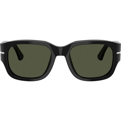 PO3380S, Black/Green Glass Lenses 52 Eye Size