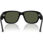 PO3380S, Black/Green Glass Lenses 52 Eye Size