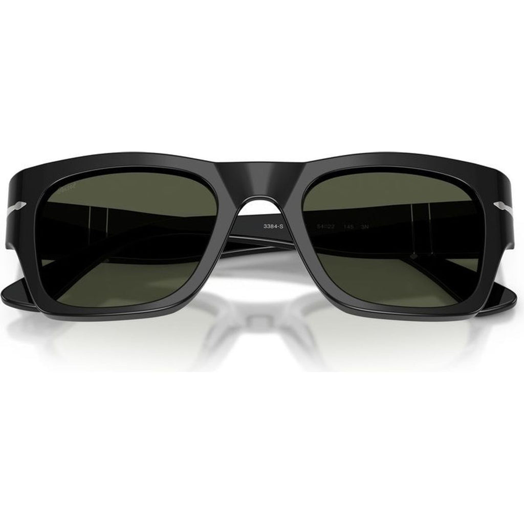 PO3384S, Black/Green Glass Lenses 52 Eye Size