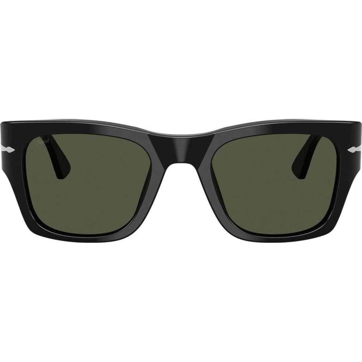 PO3384S, Black/Green Glass Lenses 52 Eye Size
