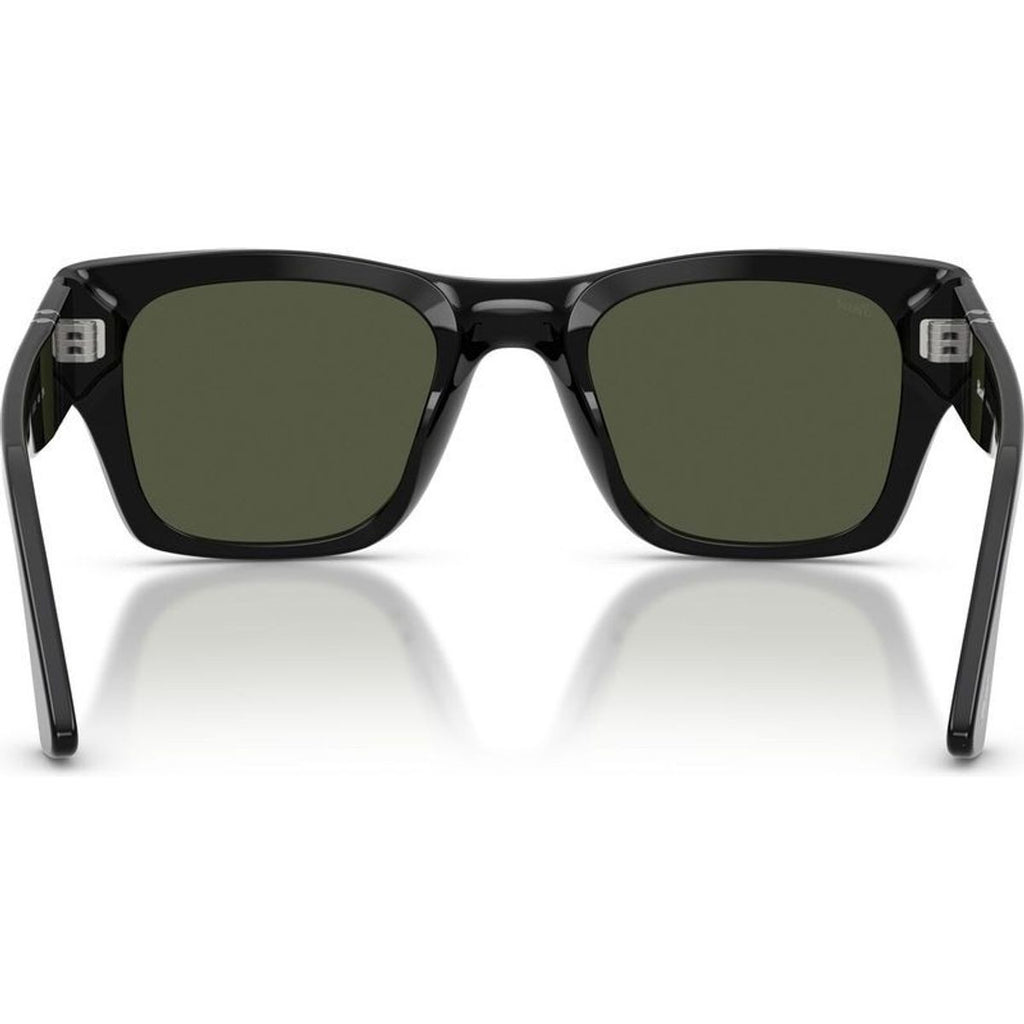 PO3384S, Black/Green Glass Lenses 52 Eye Size
