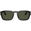 PO3386S, Black/Green Glass Lenses