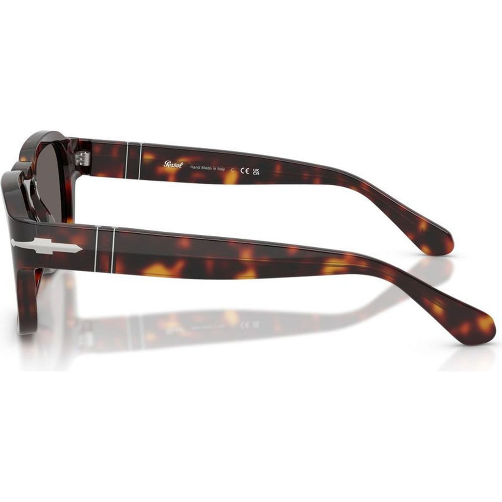 PO3386S, Havana/Dark Grey Glass Lenses