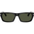 PO3398S, Black/Green Glass Lenses 55 Eye Size