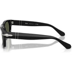 PO3398S, Black/Green Glass Lenses 55 Eye Size