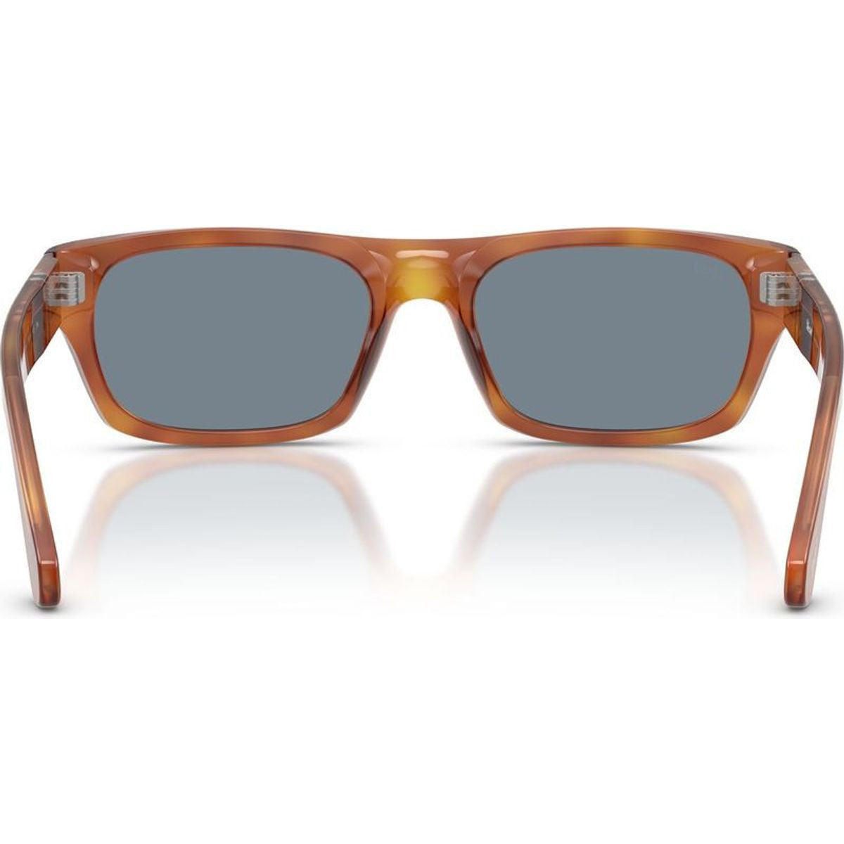 PO3398S, Terra Di Siena/Light Blue Glass Lenses 55 Eye Size