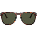 PO9649S, Havana/Green Glass Lenses