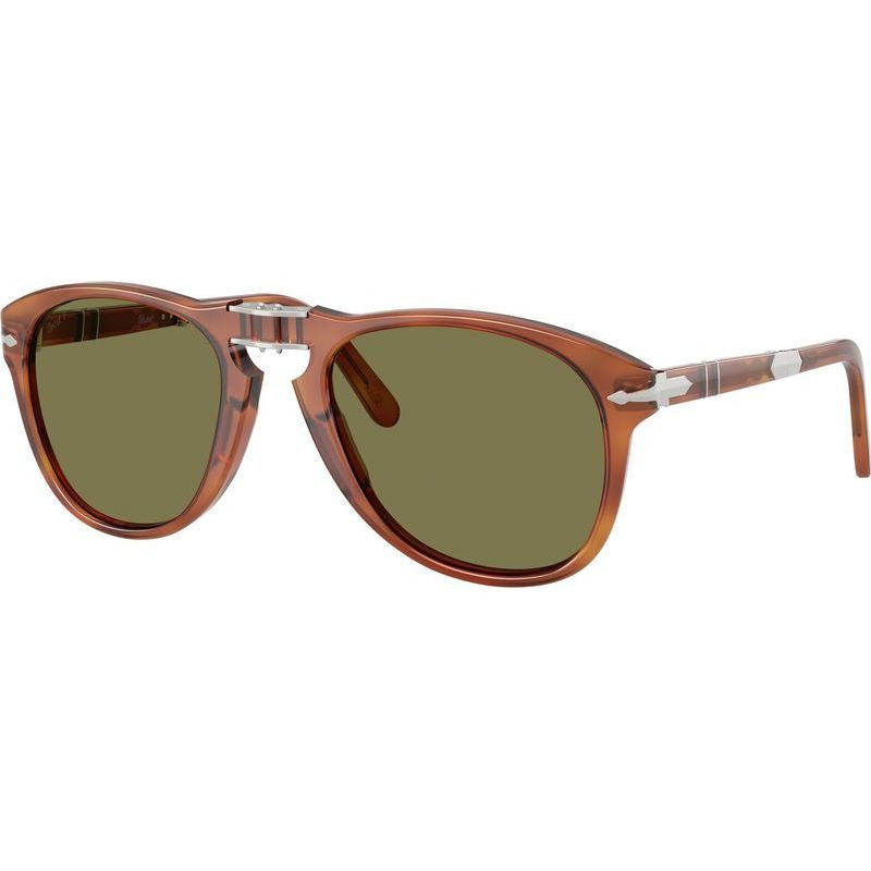 0PO0714SM Steve McQueen, Terra Di Siena/Green Polarised Glass Lenses