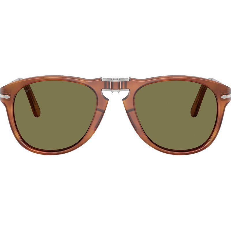 0PO0714SM Steve McQueen, Terra Di Siena/Green Polarised Glass Lenses