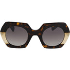 Piaf, Dark Brown Tortoiseshell/Grey Gradient Lenses
