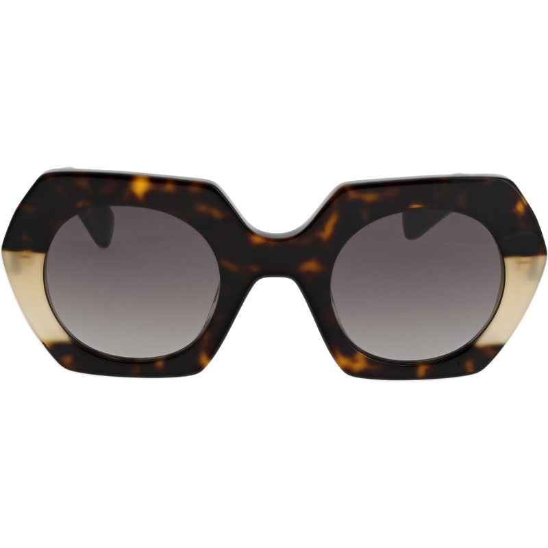 Piaf, Dark Brown Tortoiseshell/Grey Gradient Lenses