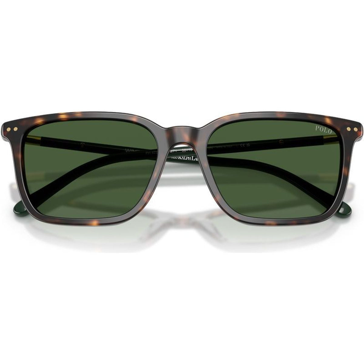 PH4226, Shiny Dark Havana/Green Lenses