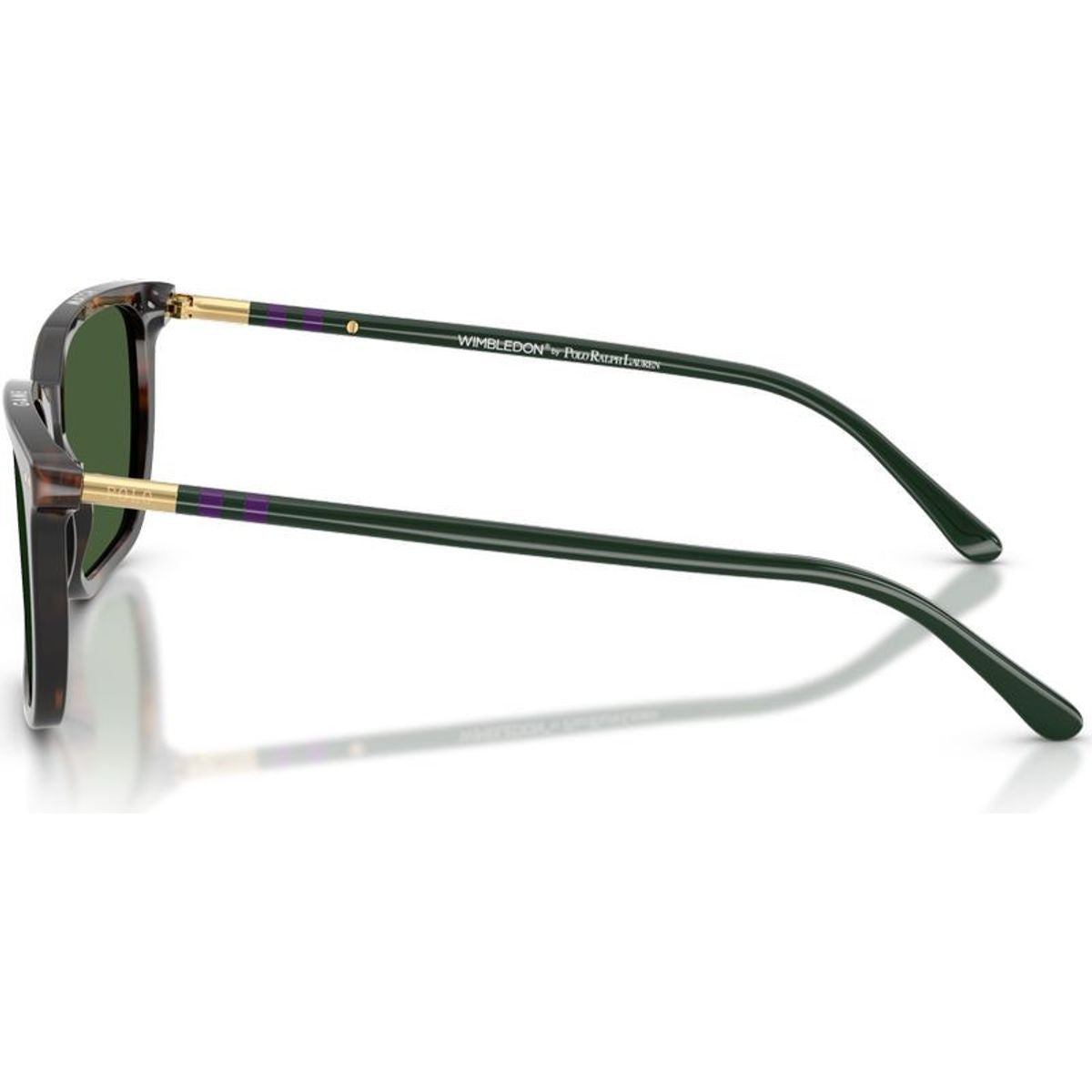 PH4226, Shiny Dark Havana/Green Lenses