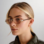 Poseidon Deux, Gold/Tan Tinted Lenses