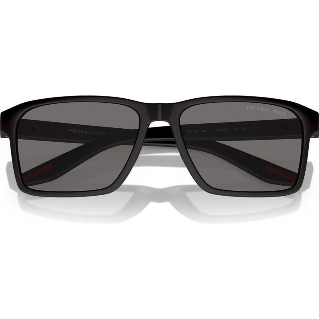 PS05YS, Black Rubber/Dark Grey Polarised Lenses