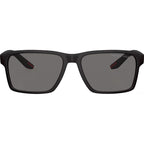 PS05YS, Black Rubber/Dark Grey Polarised Lenses